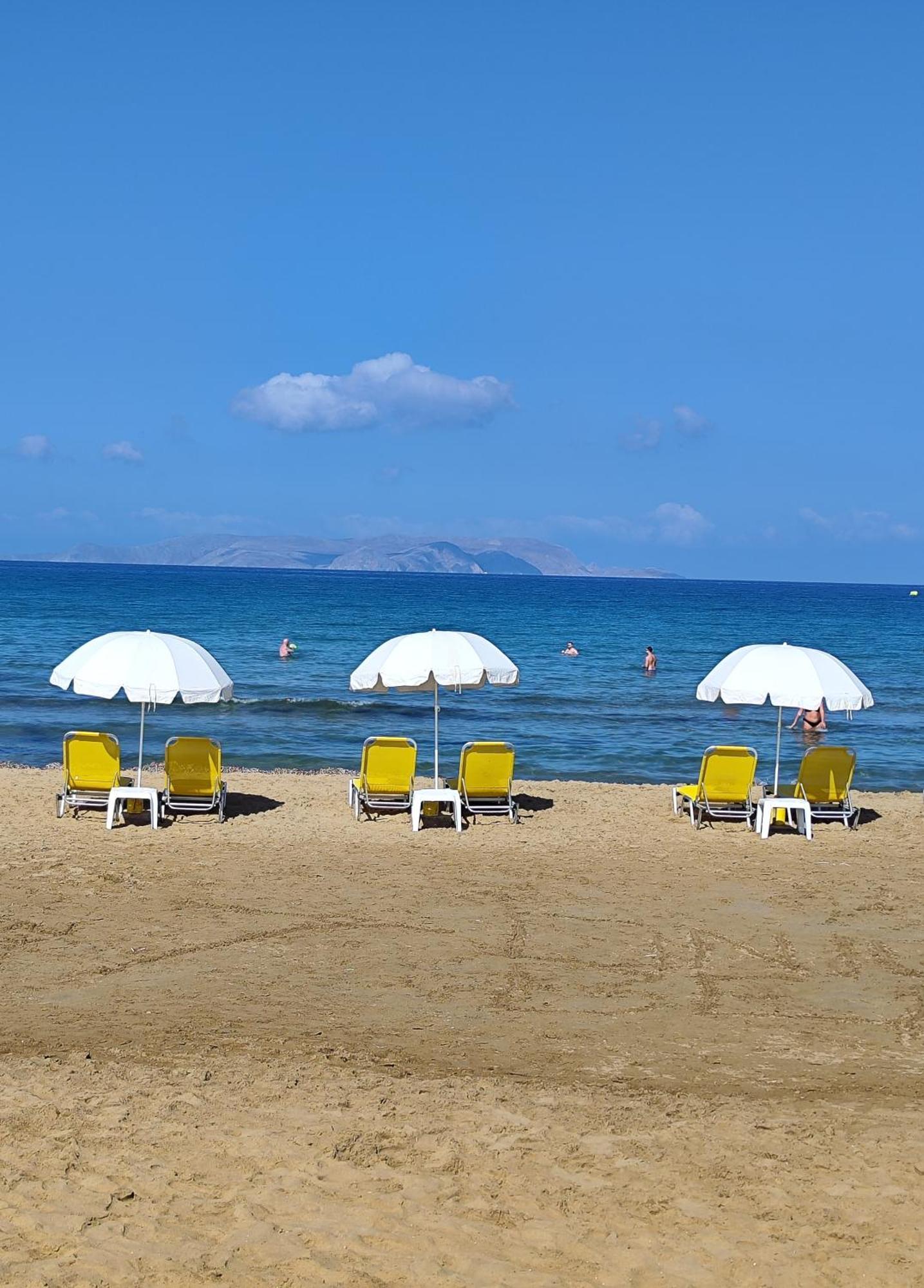Four Seasons Private Villa - Seaview - Big Heated Pool - Gym - Sport Activities Гуве Экстерьер фото