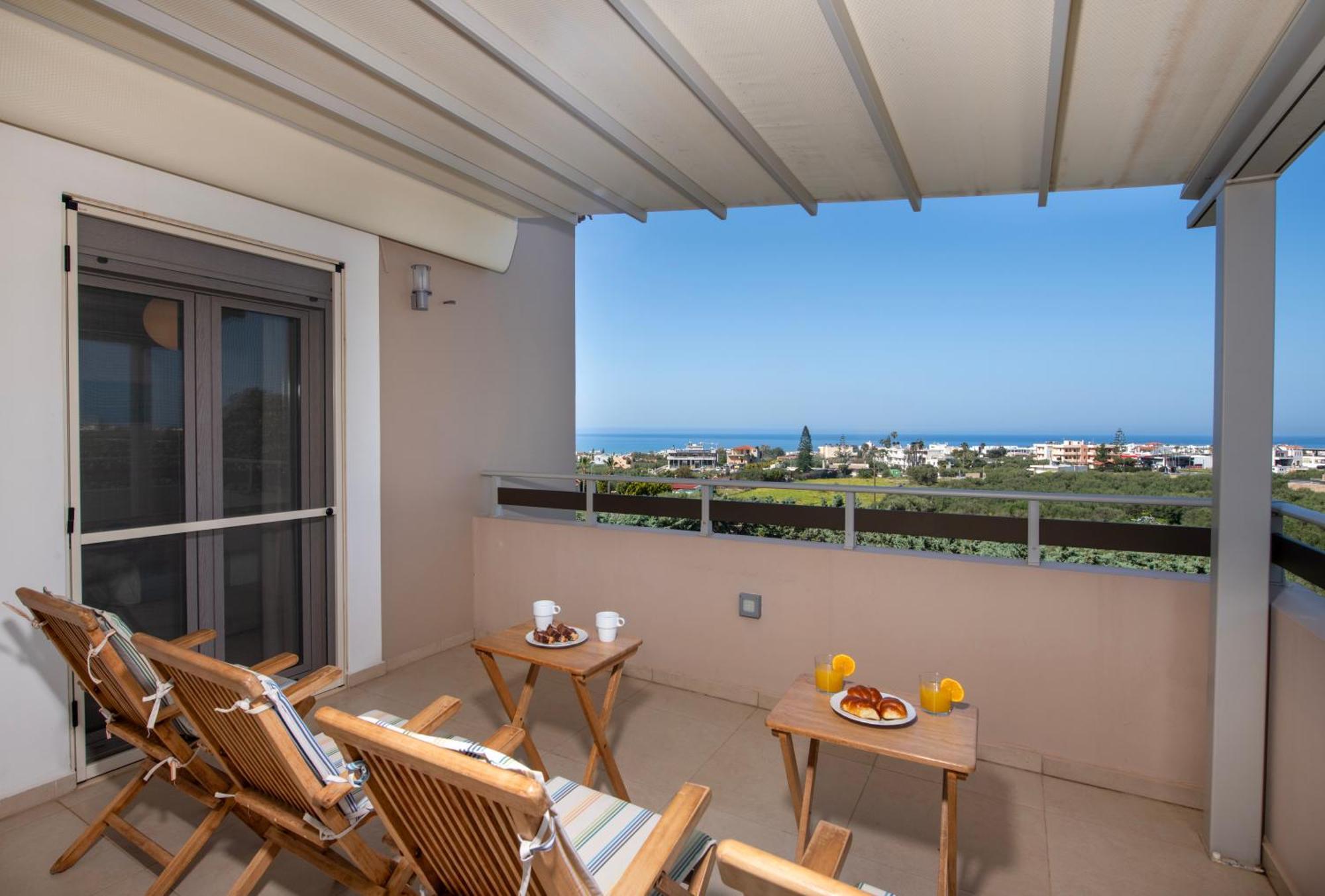 Four Seasons Private Villa - Seaview - Big Heated Pool - Gym - Sport Activities Гуве Экстерьер фото