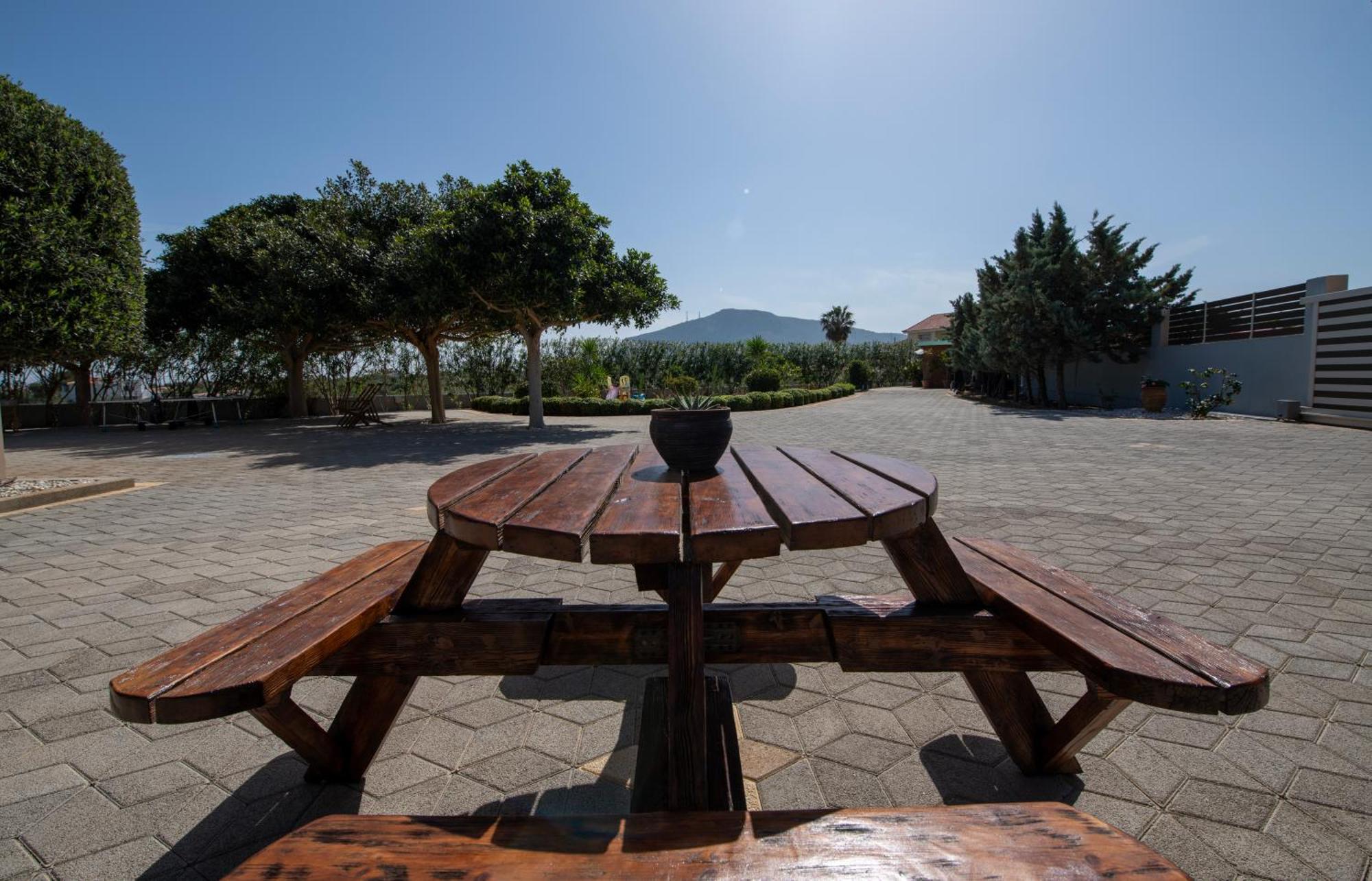 Four Seasons Private Villa - Seaview - Big Heated Pool - Gym - Sport Activities Гуве Экстерьер фото